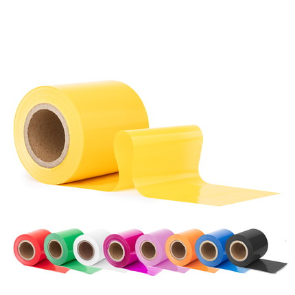 barrier tape coloured - yellow