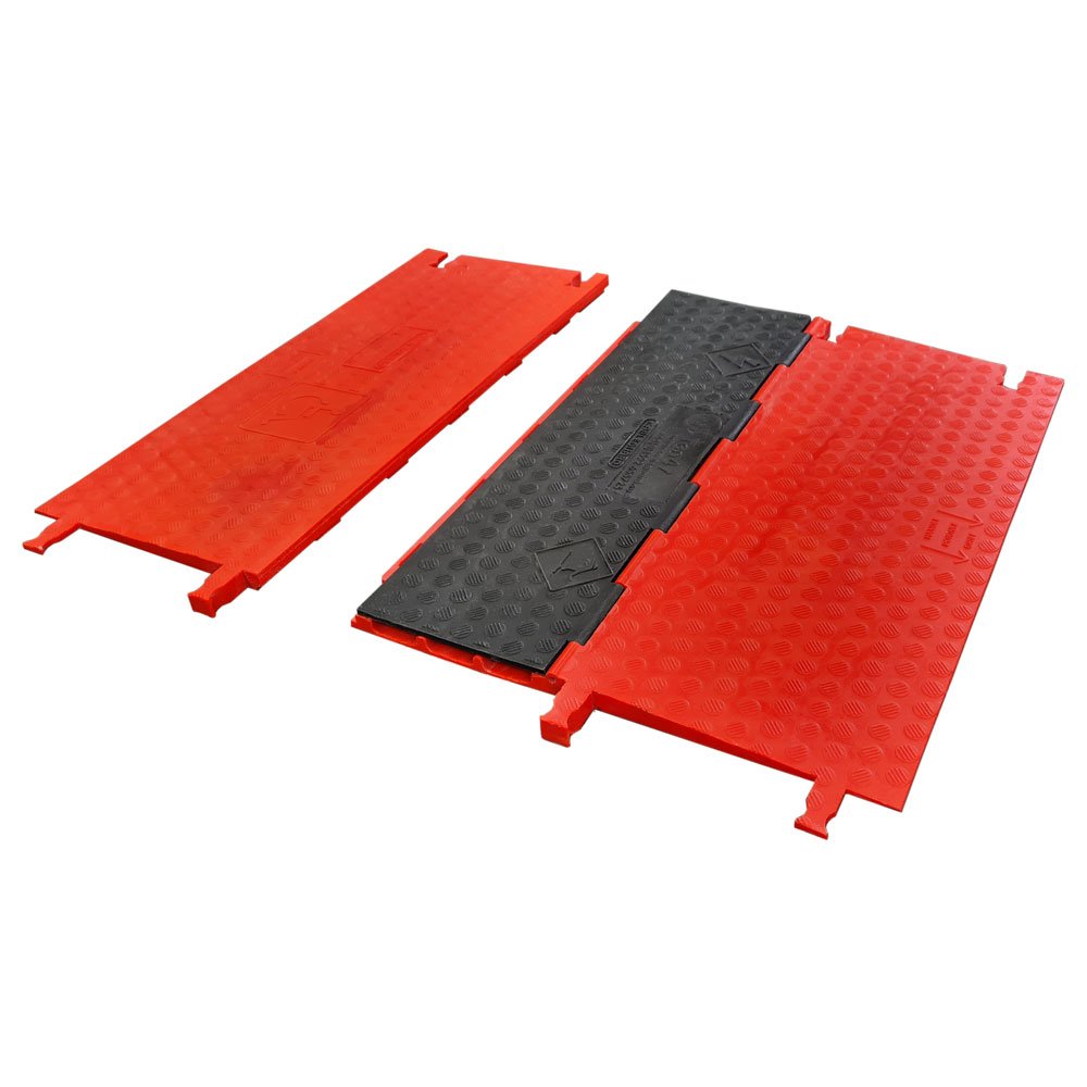 Cable Ramp Black Line 3-Channel wheelchair ramp modular assembly (Article No. 2011055)