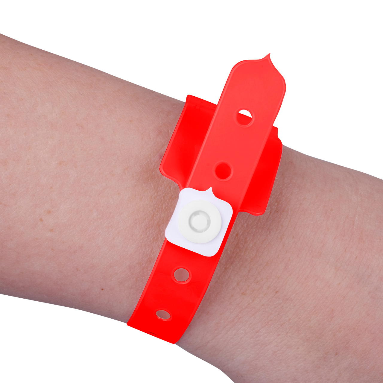 Unprinted vinyl tape - neon red