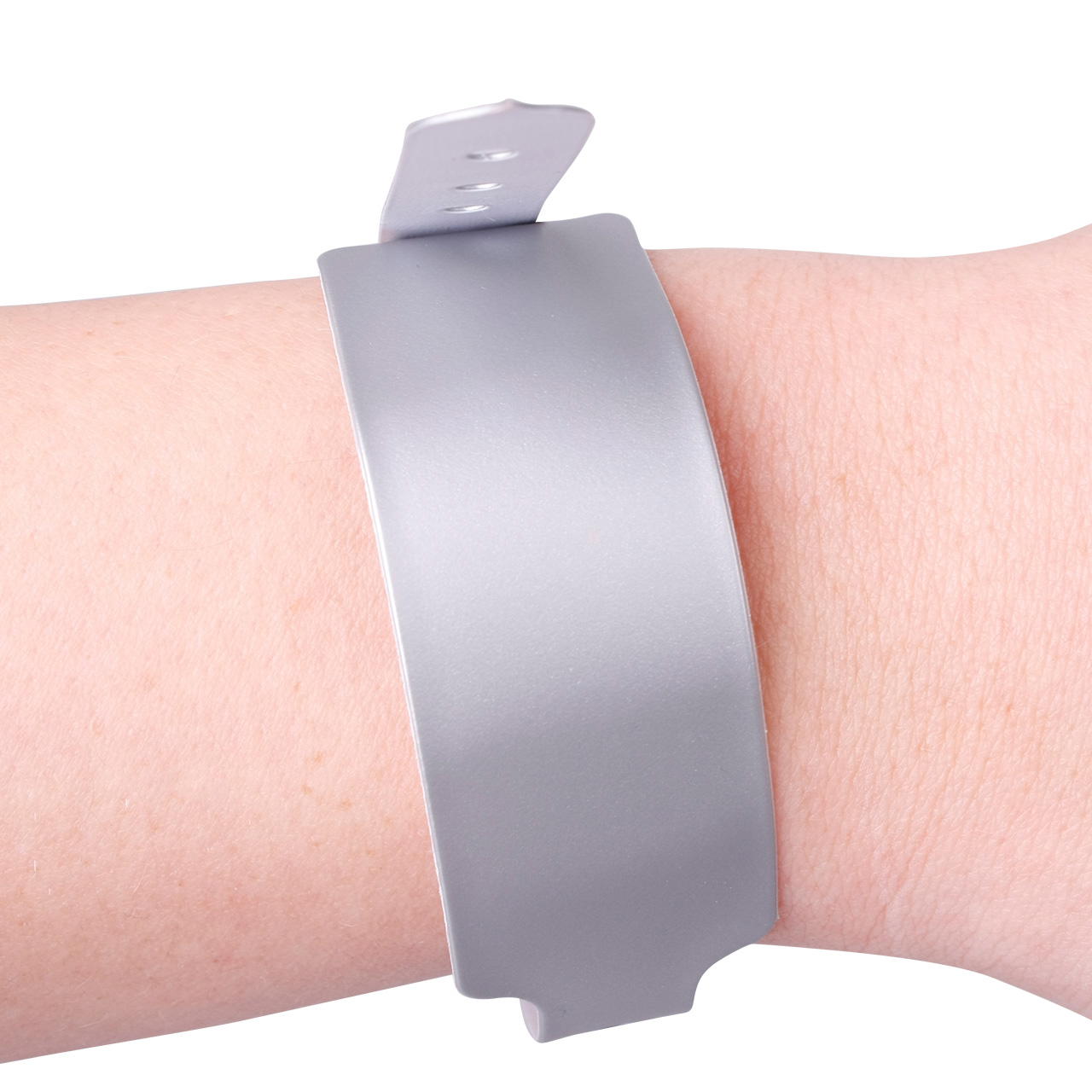 Vinyl Bänder unbedruckt - silber