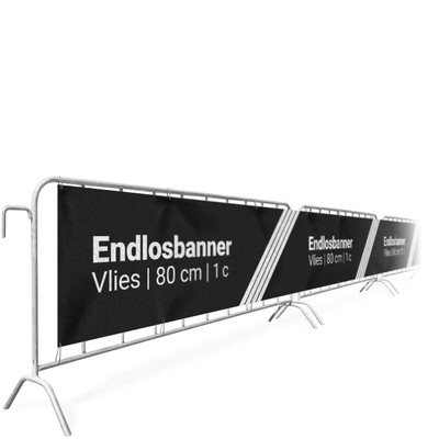 endless nonwovens | 1-coloured - 80 cm - 250 cm