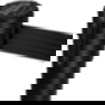 barrier stands with belt - black GRIP barrier stands – steel - black