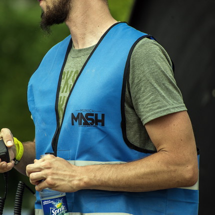 Signal vest – printable - 1-page - 1-coloured - blue