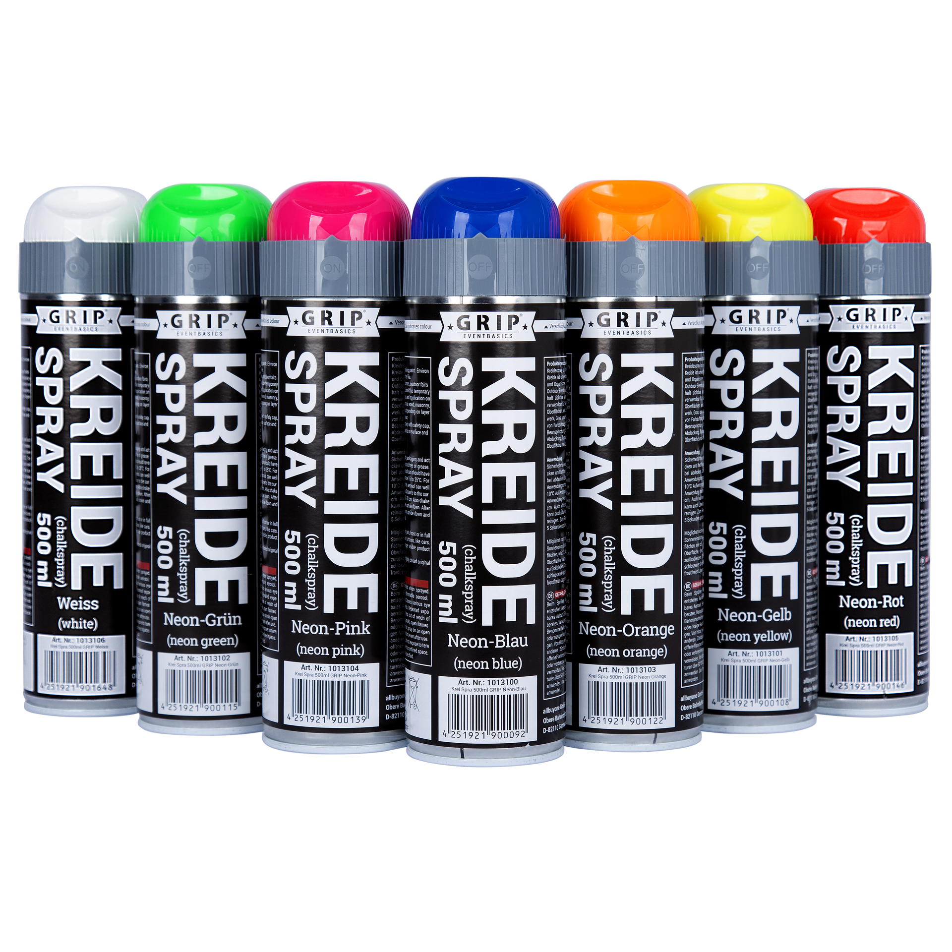 Kreidespray GRIP gelb - neongelb