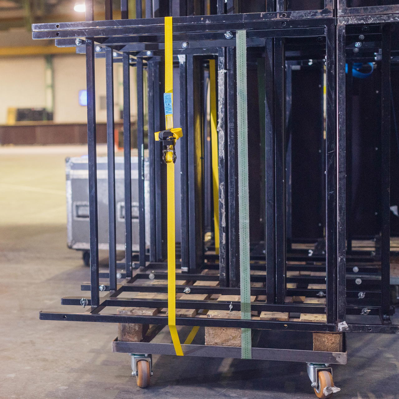 lashing strap yellow - 1-part