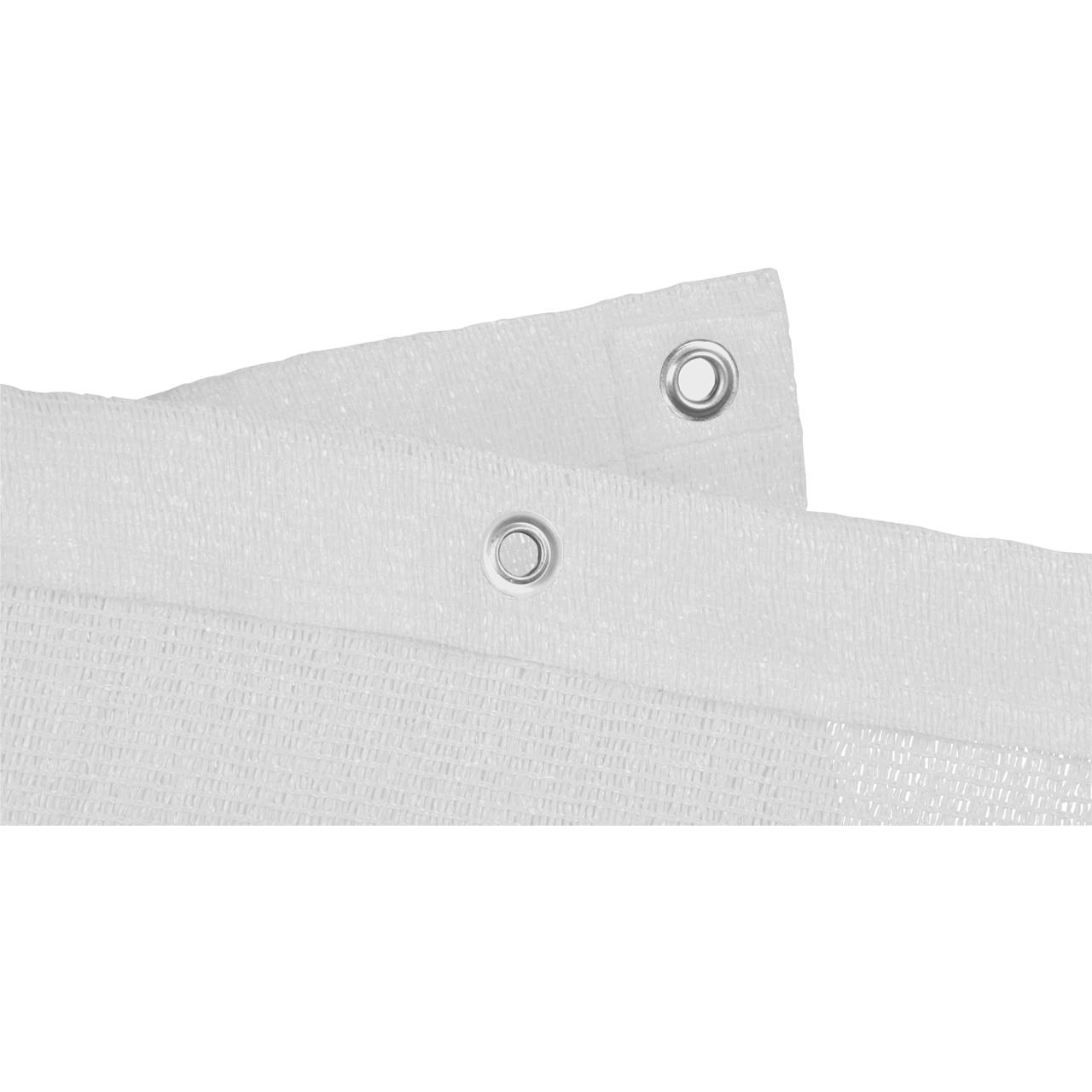 Bauzaun Sichtschutz B1 - weiß