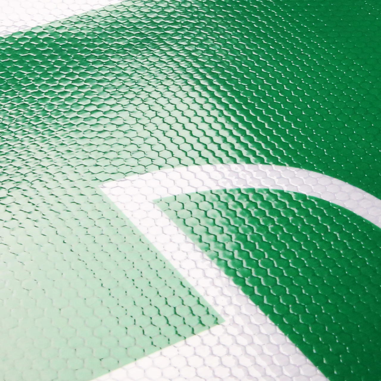 Reflex Fluchtwegbanner klein - Notausgang rechts