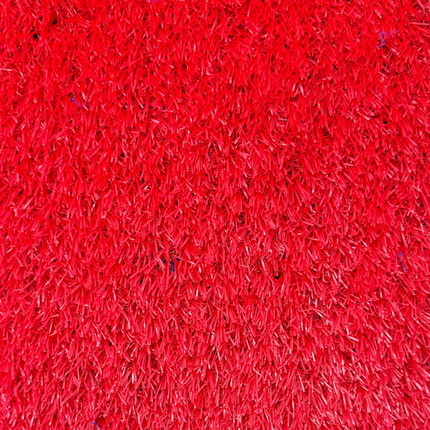 Kunstrasen Rolle 4 x 25 m - 4 m - rot