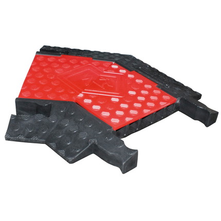 Cable protector Red Line 5 45° angle element - 45° angle right