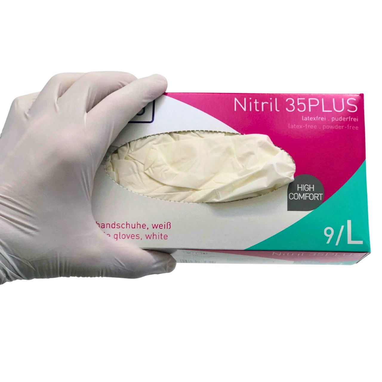 Disposable gloves made of nitrile - S