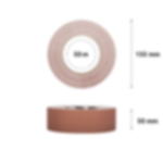 Adhesive cloth tape, extra matt - brown Adhesive cloth tape extra matt GT 102 - brown
