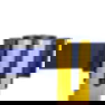 belt barrier posts - yellow Plastic belt barrier posts - yellow - blue