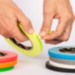 clothtape 10 mm - neon yellow GT PRO cloth tape - 10 mm - neon yellow
