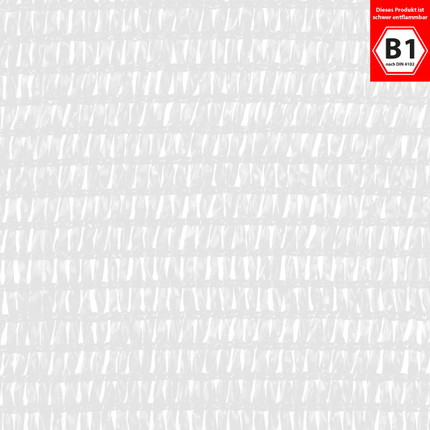 polyethylene net customised - white Mesh 203 B1 - white