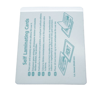 Ausweishülle selbstklebend Ausweishülle selbstklebend | 54 mm x 86 mm