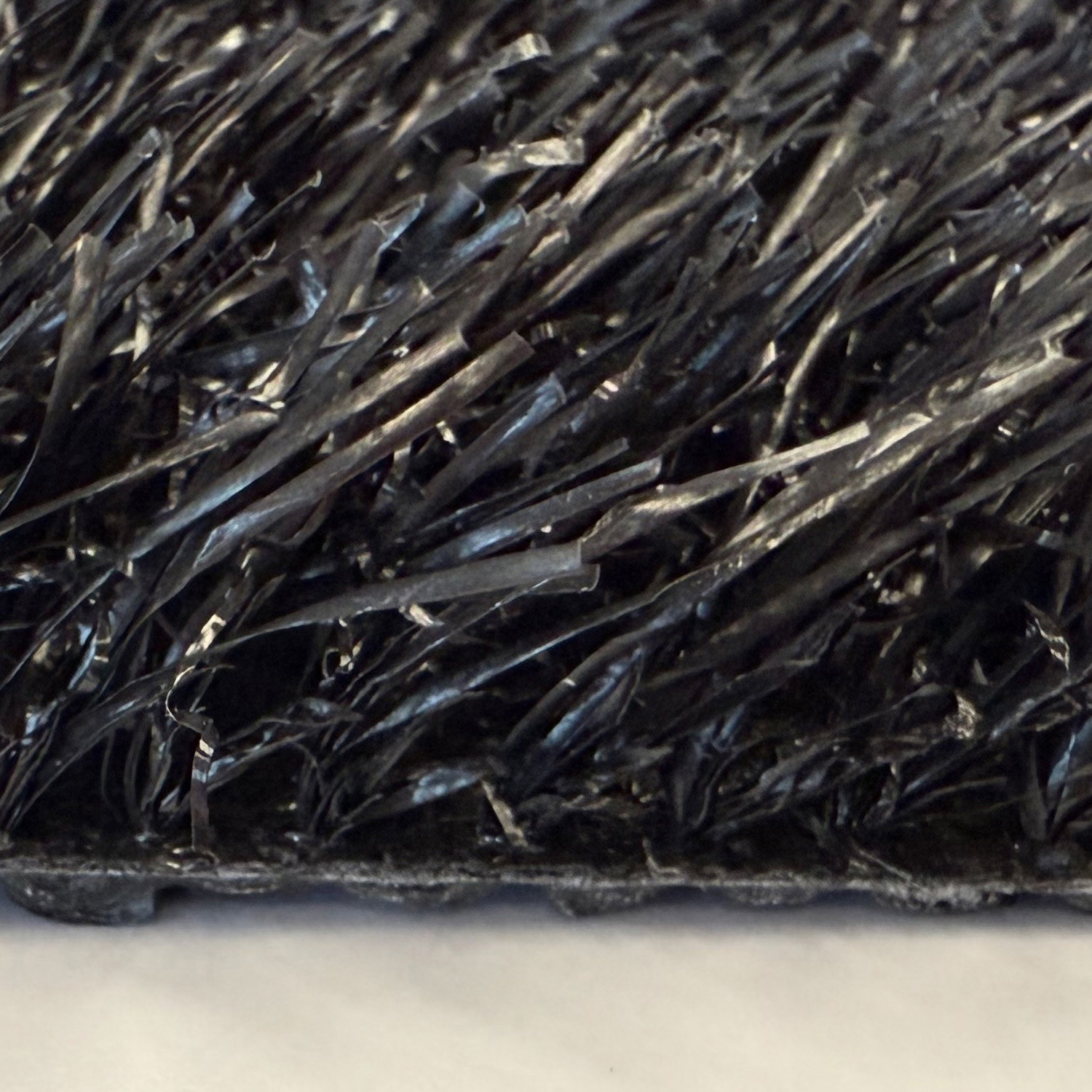 Kunstrasen Rolle 4 x 25 m - 4 m - schwarz