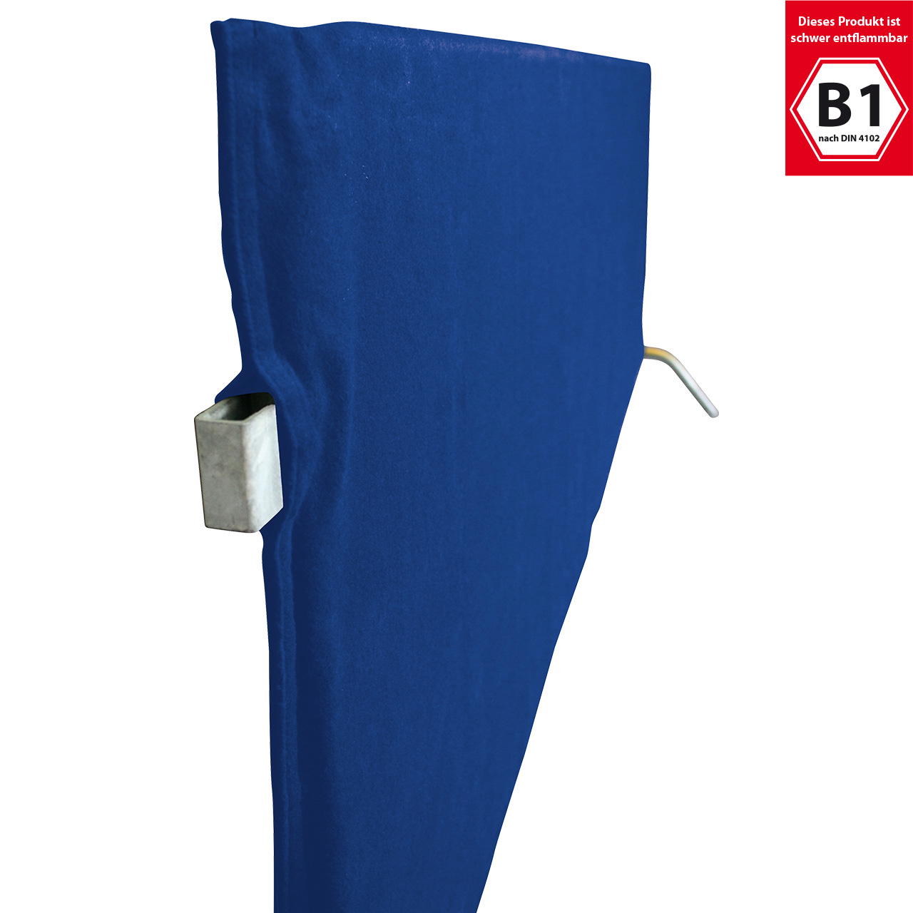 Moltonhusse B1 - blau