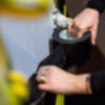 Adhesive textile tape - black Adhesive textile tape GT Tex - black