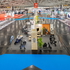 Preview: Flat felt carpet B1 with foil