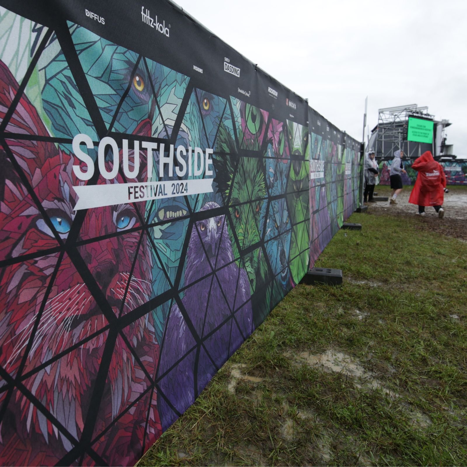 endless nonwovens - 4-coloured - 180 cm - 600 cm