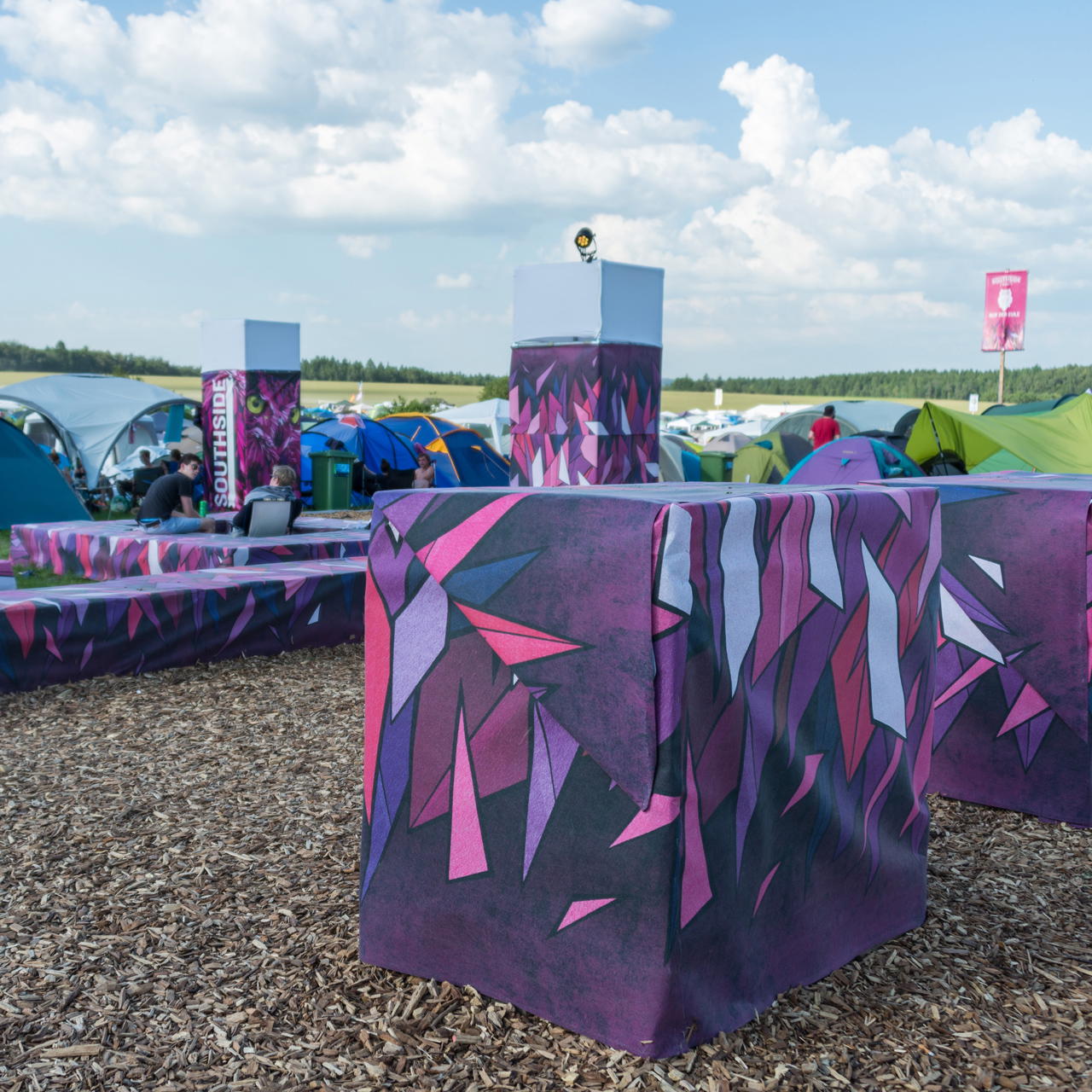 endless nonwovens - 4-coloured - 100 cm - 600 cm