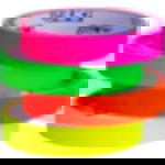 uv active adhesive tape - 12 mm x 4.5 m Artist Tape Set – UV-active adhesive tape in 4 neon colours - 12 mm x 4.5 m