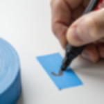 Pro Gaff Tape - fluoreszierend blau Pro Gaff Tape - 24 mm - fluoreszierend blau