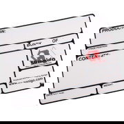 Case Aufkleber mit Aufdruck - 1-farbig