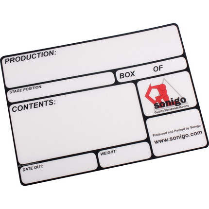 Case Aufkleber mit Aufdruck - 2-farbig