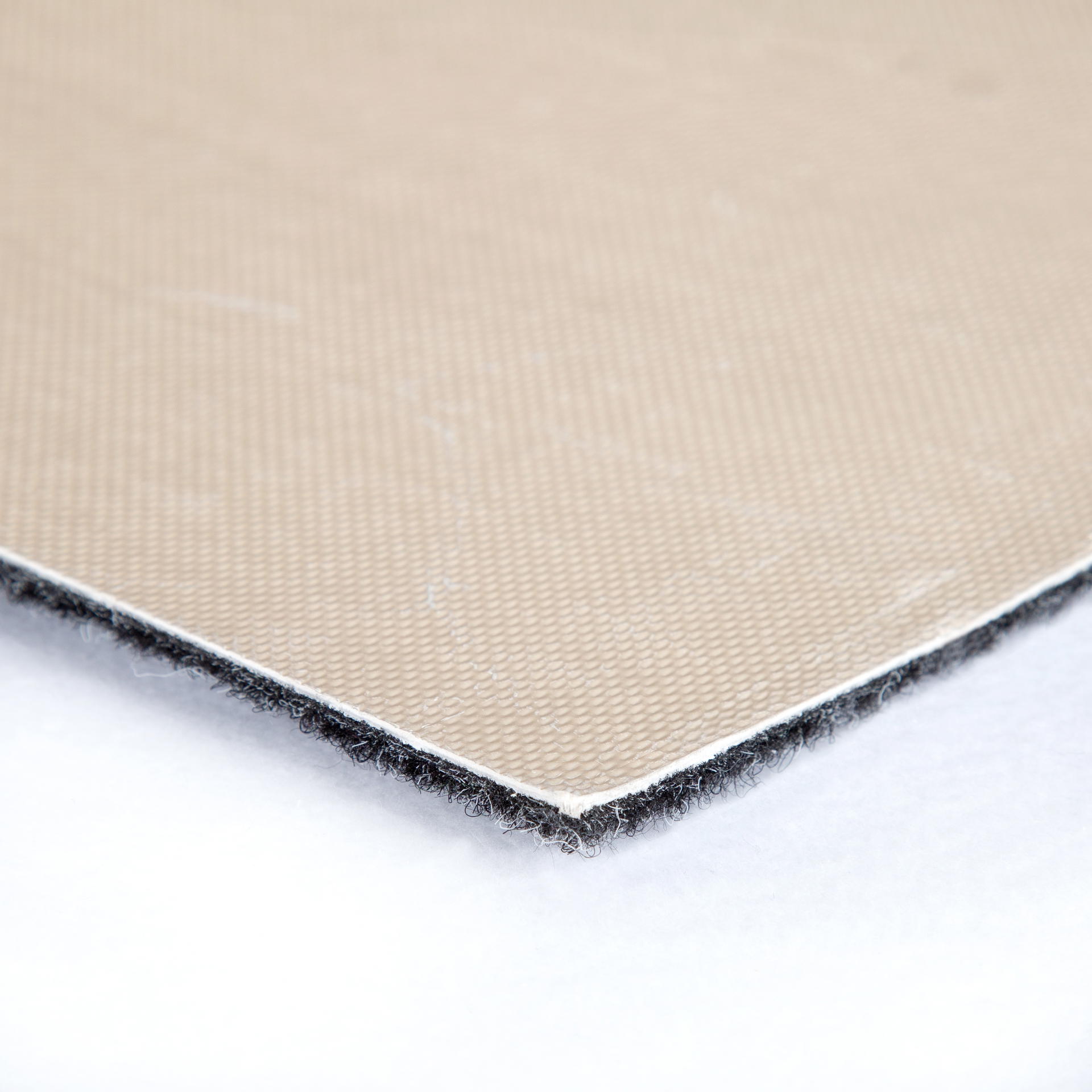 Nadelfilz Fliesen selbstliegend, B1 - schwarz meliert