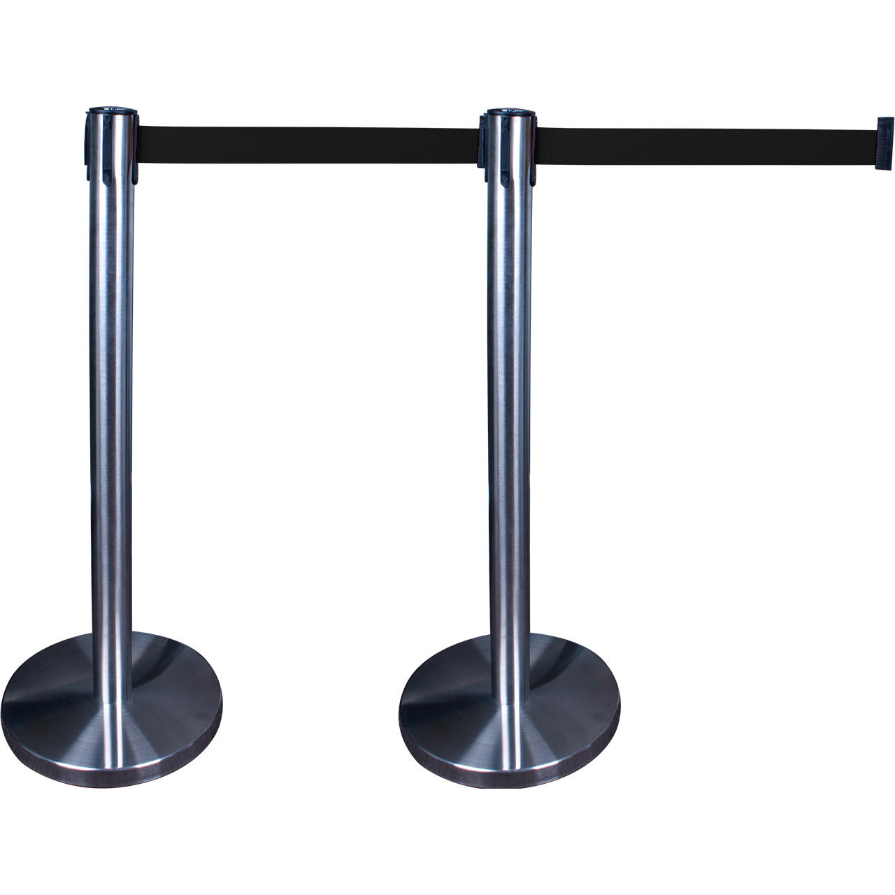 Premium belt posts – stainless steel - black