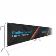 Endlosbanner Plane B1