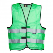 Mesh signal vest - green - S/M