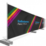 Endlosbanner Plane B1