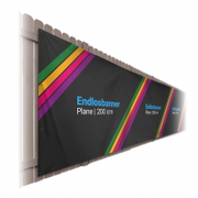 Endlosbanner Plane B1